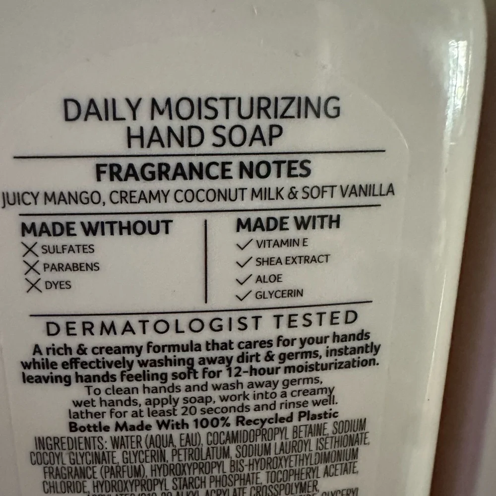 NEW BBW (6) PC DAILY MOISTURIZING HAND SOAP BUNDLE ASSORTMENT 🌺🌸🌺🌸 - Picture 9 of 14
